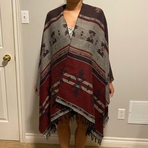 Poncho Scarf